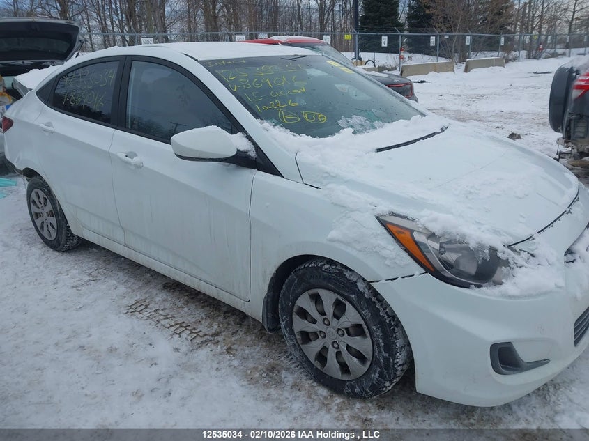 KMHCT4AE3FU869016 2015 Hyundai Accent auction photo 1