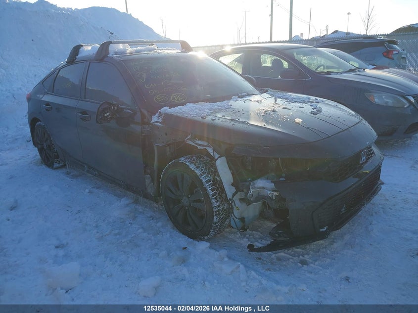 Vin: 19xfl4h82se401689, lot: 2925596, honda civic hybrid 2025 img_1