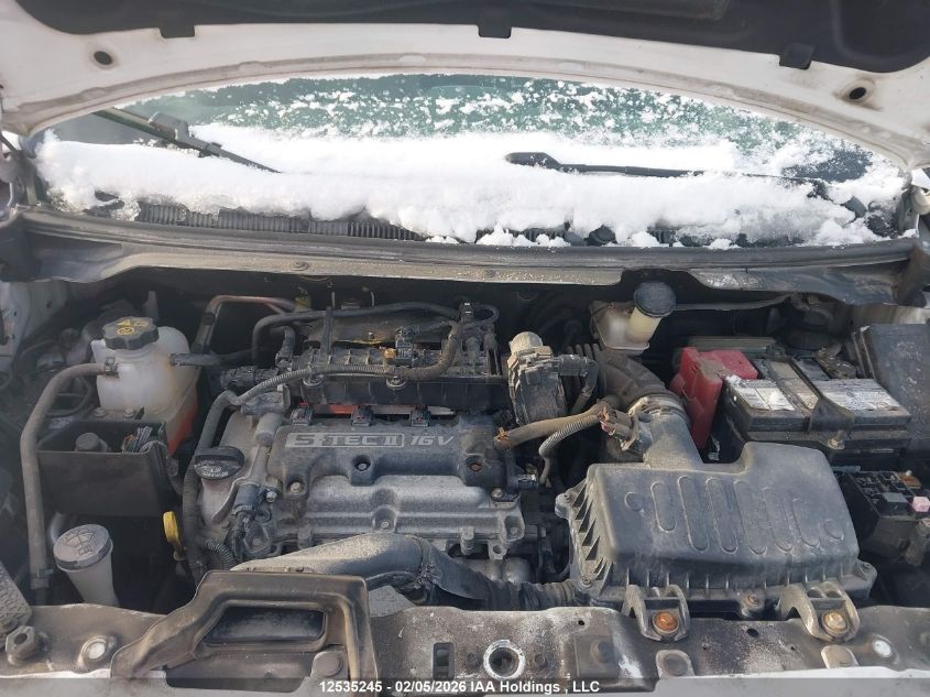 2013 Chevrolet Spark 1Lt Auto VIN: KL8CD6S95DC560450 Lot: 12535245