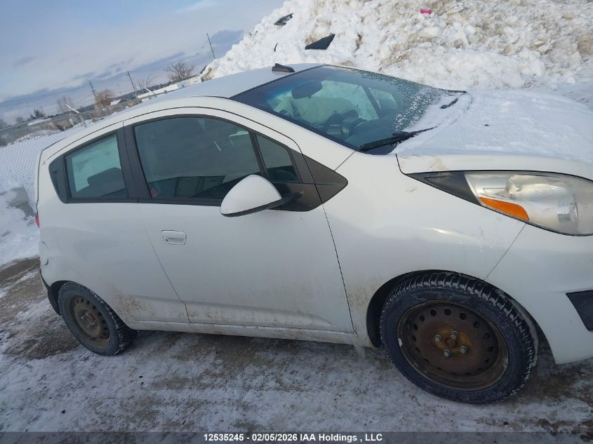 2013 Chevrolet Spark 1Lt Auto VIN: KL8CD6S95DC560450 Lot: 12535245