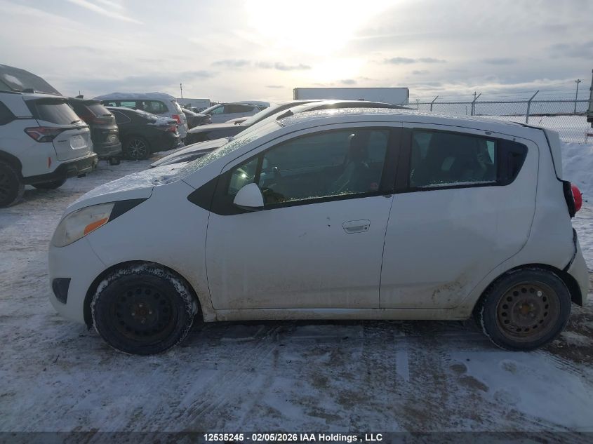 2013 Chevrolet Spark 1Lt Auto VIN: KL8CD6S95DC560450 Lot: 12535245