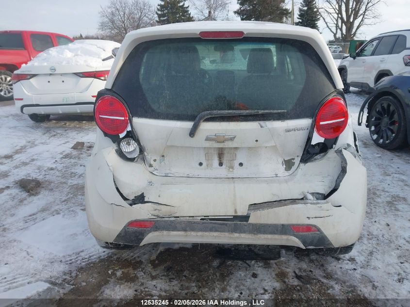 2013 Chevrolet Spark 1Lt Auto VIN: KL8CD6S95DC560450 Lot: 12535245