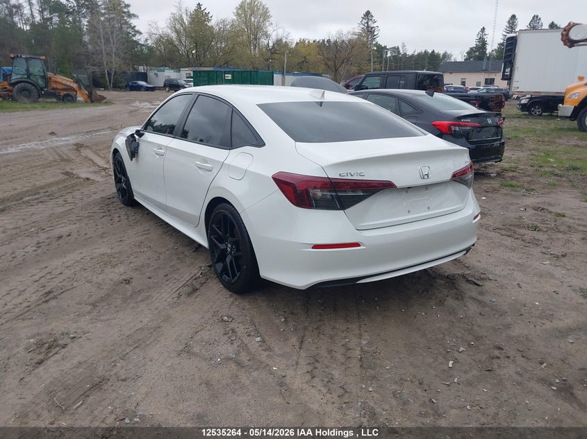 Vin: 2hgfe2f56sh103756, lot: 2925822, honda civic sport 20253