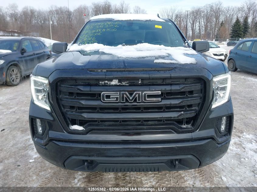 2022 GMC Sierra 1500 Limited Elevation VIN: 1GTR9CED9NZ157006 Lot: 12535382