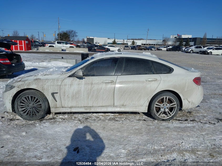 2019 BMW 430Xi Gran Coupe VIN: WBA4J3C54KBL05545 Lot: 12535454