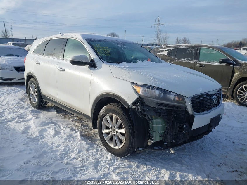 5XYPG4A37KG517738 2019 Kia Sorento 2.4L Lx auction photo 1