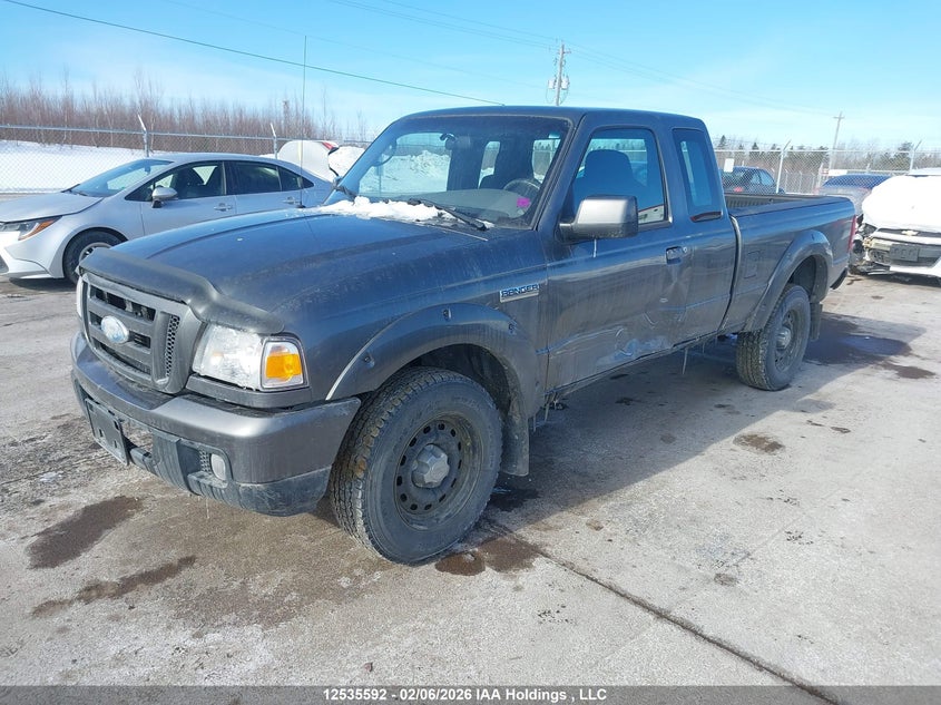 2007 Ford Ranger, Лівий бік, IAAI, VIN 1FTYR44U17PA83808 — фото 2
