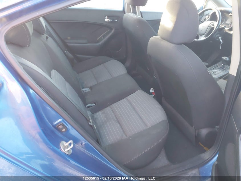 2015 KIA FORTE SEDAN 1.8L I-4 DOHC, VVT, 145HP