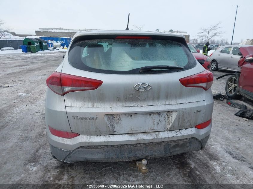 2018 Hyundai Tucson Se VIN: KM8J2CA40JU835586 Lot: 12535640