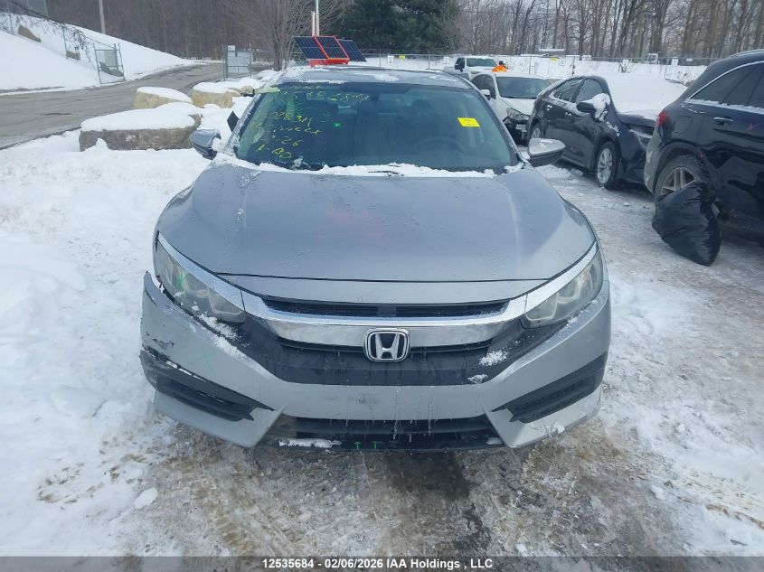 2017 Honda Civic Lx VIN: 2HGFC2F50HH028311 Lot: 12535684