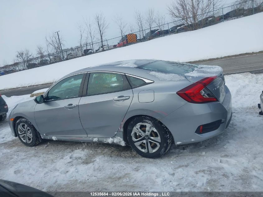 2017 Honda Civic Lx VIN: 2HGFC2F50HH028311 Lot: 12535684