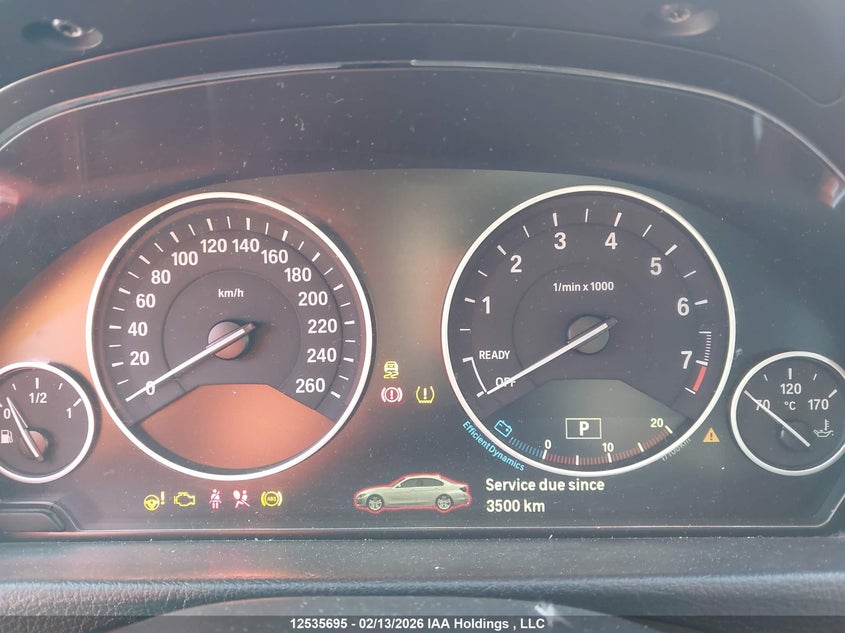 2017 BMW 320I xDrive VIN: WBA8A3C53HK691630 Lot: 12535695