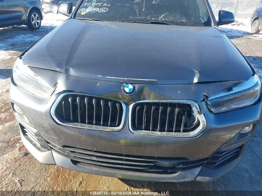 2018 BMW X2 xDrive28I VIN: WBXYJ5C30JEF77785 Lot: 12535733
