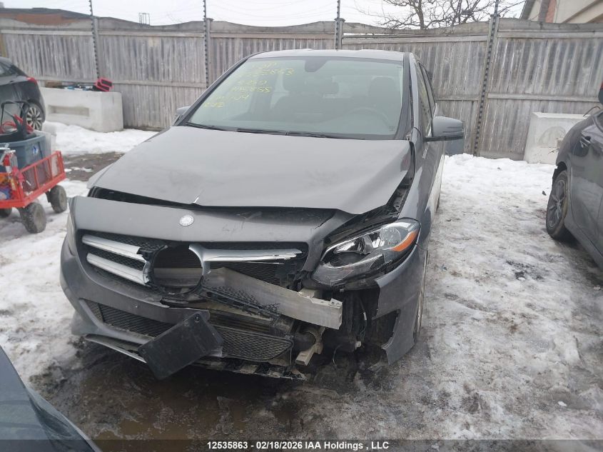 2016 Mercedes-Benz B 250 4Matic VIN: WDDMH4GB5GJ405855 Lot: 12535863