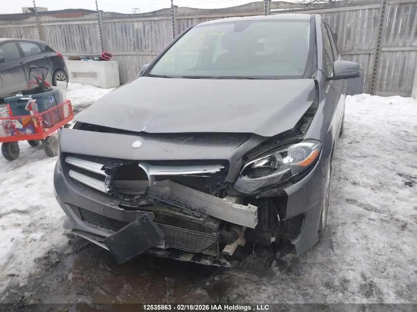 2016 Mercedes-Benz B 250 4Matic VIN: WDDMH4GB5GJ405855 Lot: 12535863