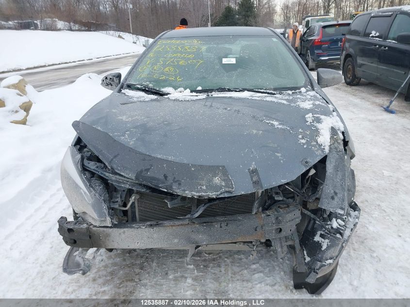 2016 Toyota Corolla L/Le/Le Pls/Prm/S/S Pls VIN: 2T1BURHE4GC575607 Lot: 12535887