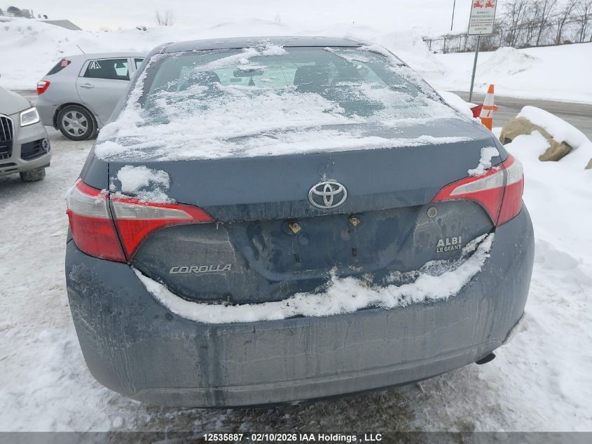 2016 Toyota Corolla L/Le/Le Pls/Prm/S/S Pls VIN: 2T1BURHE4GC575607 Lot: 12535887