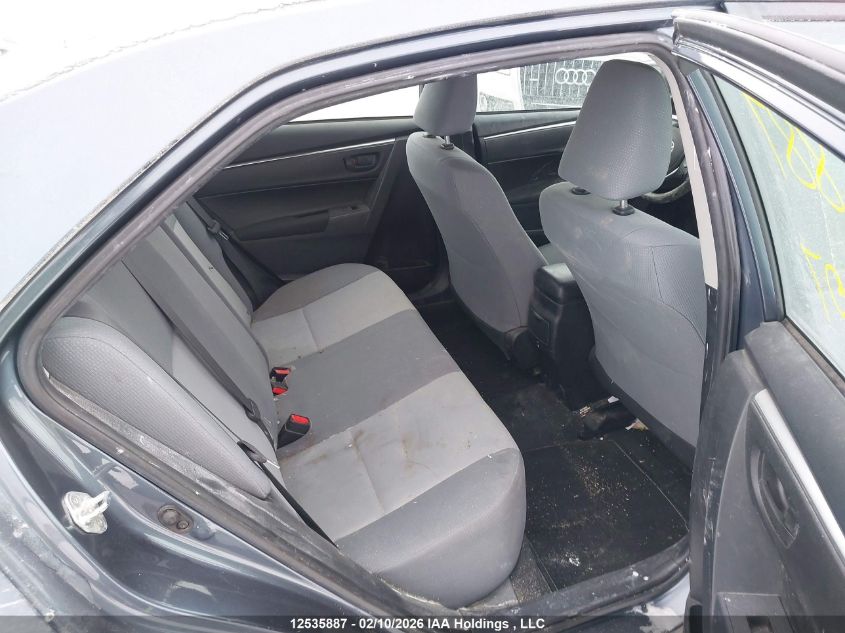 2016 Toyota Corolla L/Le/Le Pls/Prm/S/S Pls VIN: 2T1BURHE4GC575607 Lot: 12535887