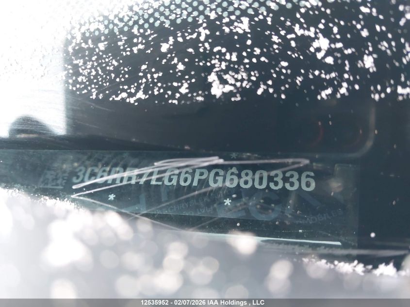 2023 Ram 1500 Classic Slt VIN: 3C6RR7LG6PG680336 Lot: 12535952