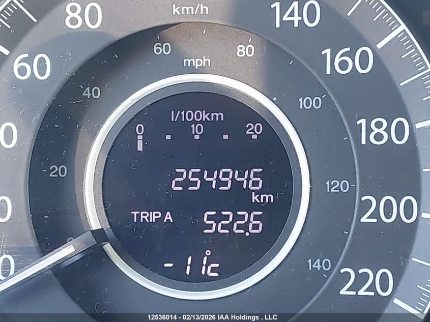 2013 Honda Cr-V Ex VIN: 2HKRM4H52DH111306 Lot: 12536014