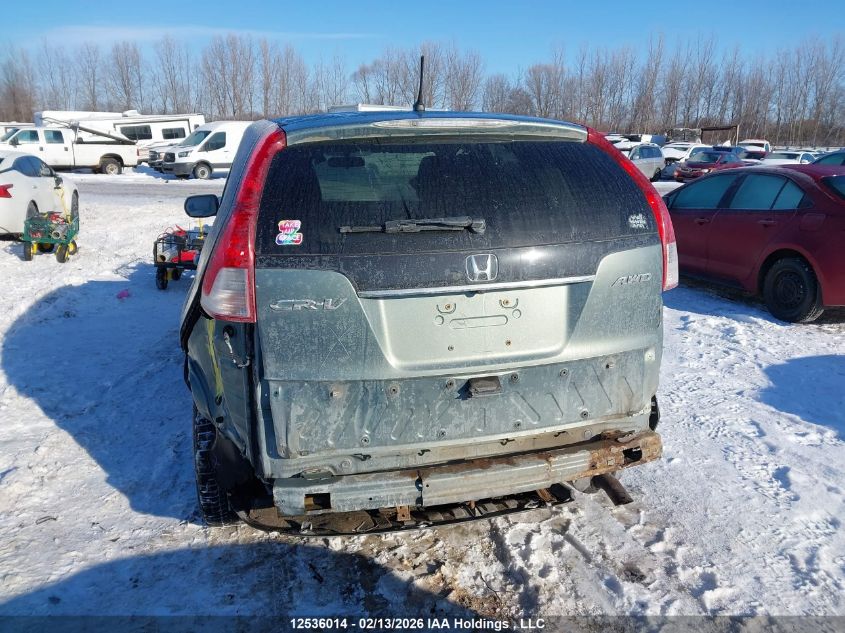 2013 Honda Cr-V Ex VIN: 2HKRM4H52DH111306 Lot: 12536014