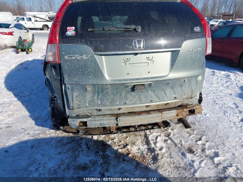 2013 Honda Cr-V Ex VIN: 2HKRM4H52DH111306 Lot: 12536014