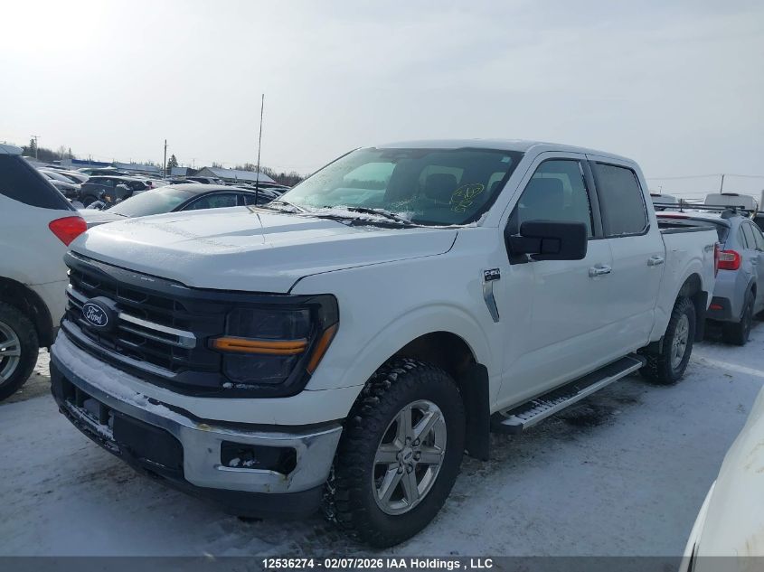 2025 Ford F150 Xlt VIN: 1FTFW3L89SKE49227 Lot: 12536274