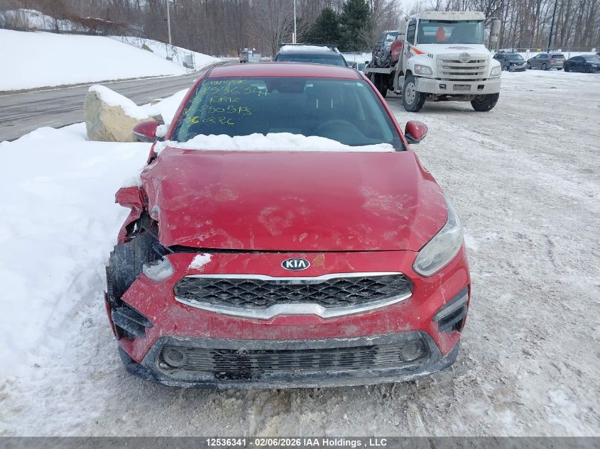 2020 Kia Forte Ex/Ex Limited/Ex Premium/Ex+ VIN: 3KPF54AD6LE250519 Lot: 12536341