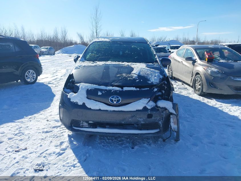 2012 Toyota Prius V VIN: JTDZN3EU2C3085206 Lot: 12536411