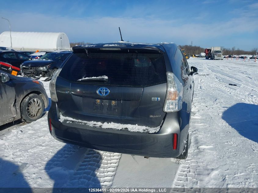 2012 Toyota Prius V VIN: JTDZN3EU2C3085206 Lot: 12536411