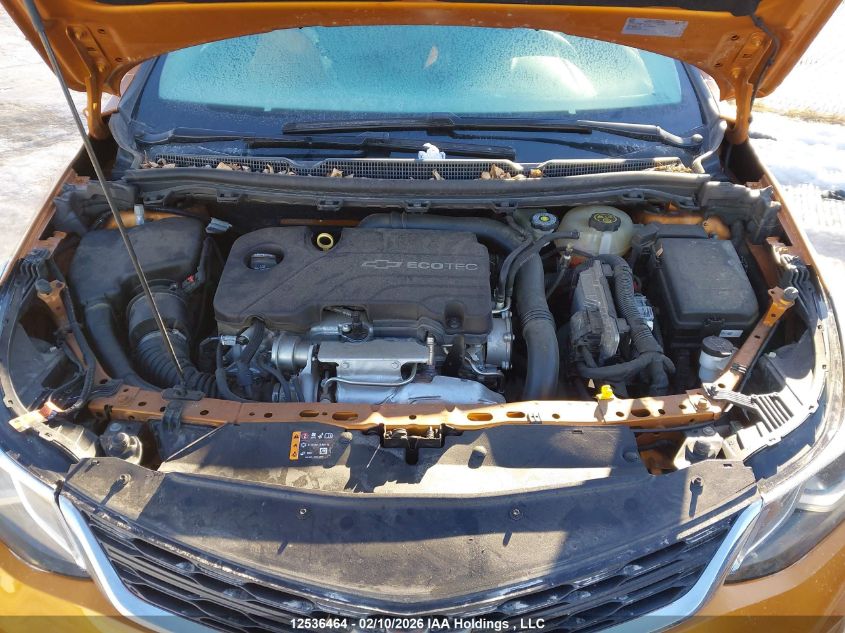 2017 Chevrolet Cruze Lt Auto VIN: 3G1BE6SM8HS606706 Lot: 12536464