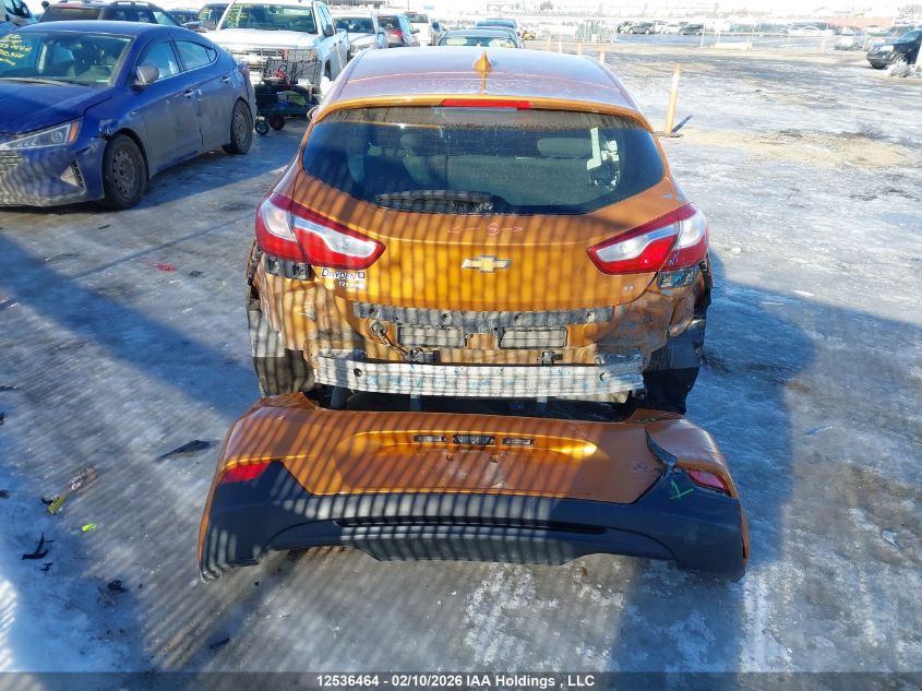 2017 Chevrolet Cruze Lt Auto VIN: 3G1BE6SM8HS606706 Lot: 12536464