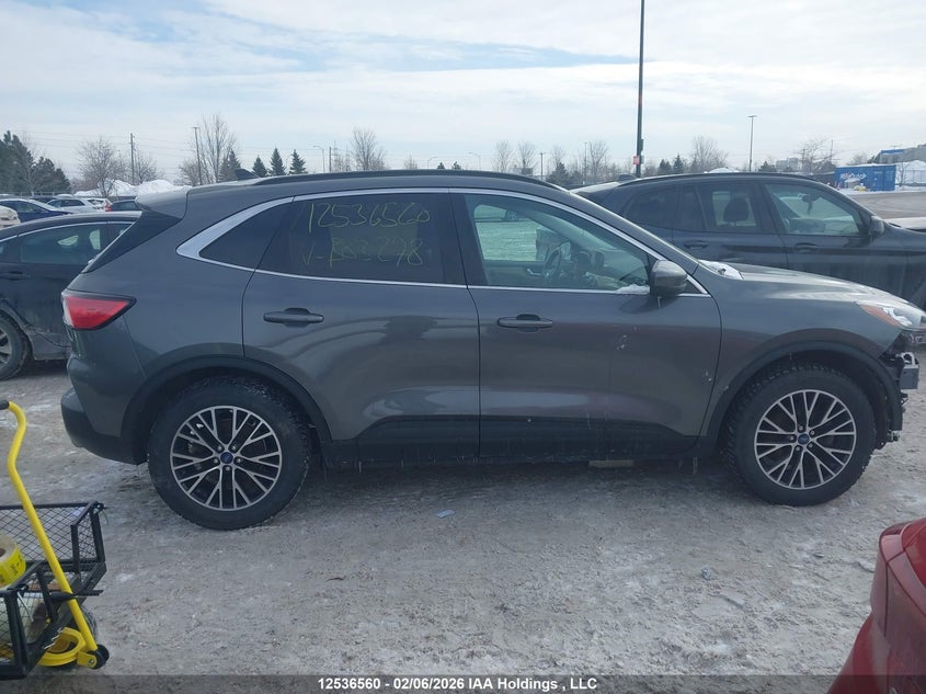 2022 Ford Escape Titanium VIN: 1FMCU0LZ4NUB83278 Lot: 12536560