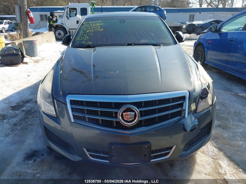 2013 Cadillac Ats Luxury VIN: 1G6AH5RX2D0151103 Lot: 12536700
