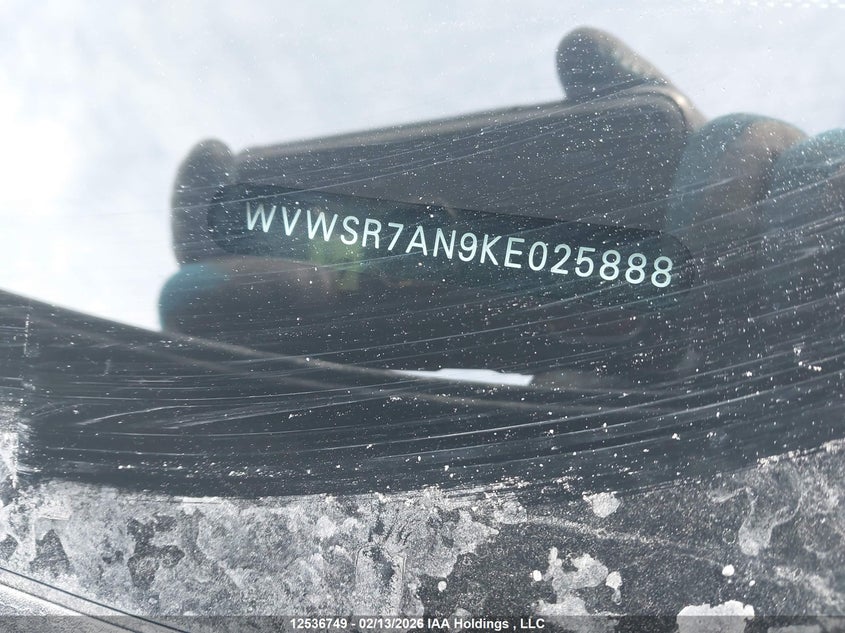 2019 Volkswagen Arteon Sel VIN: WVWSR7AN9KE025888 Lot: 12536749