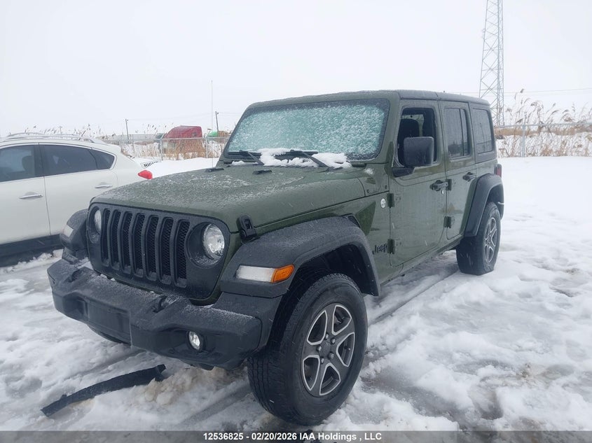 Vin: 1c4hjxdg8mw737532, lot: 2927491, jeep tj 20212