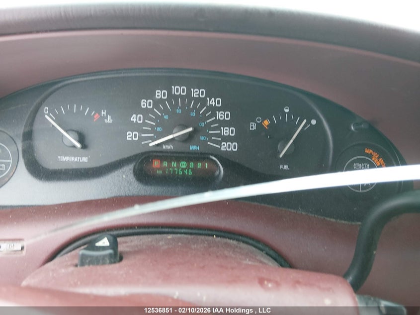 1997 Buick Century Custom VIN: 2G4WS52MXV1435116 Lot: 12536851