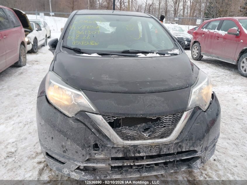 2018 Nissan Versa Note S/Sr/Sv VIN: 3N1CE2CPXJL361309 Lot: 12536890