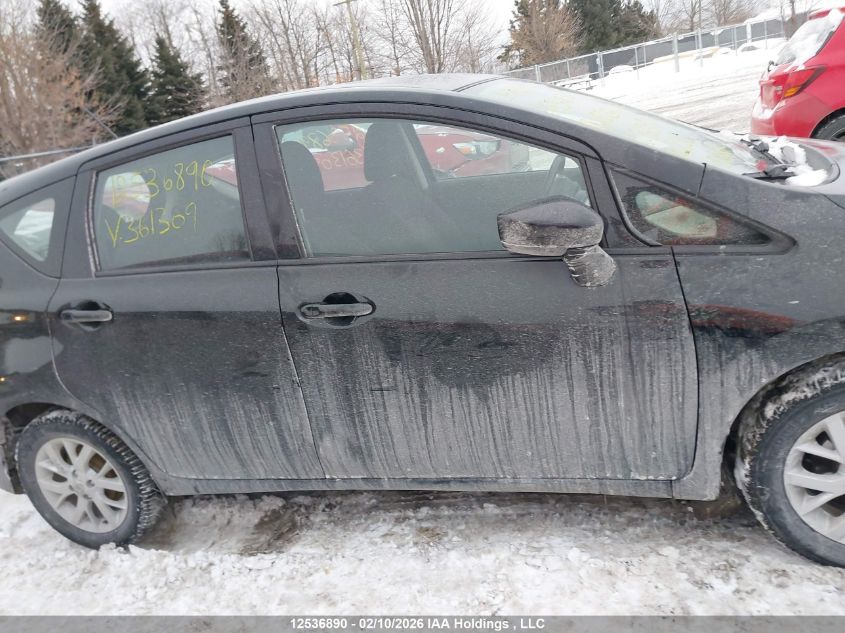2018 Nissan Versa Note S/Sr/Sv VIN: 3N1CE2CPXJL361309 Lot: 12536890
