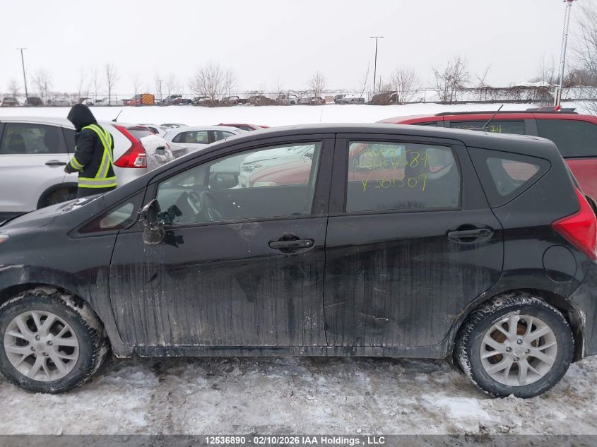 2018 Nissan Versa Note S/Sr/Sv VIN: 3N1CE2CPXJL361309 Lot: 12536890
