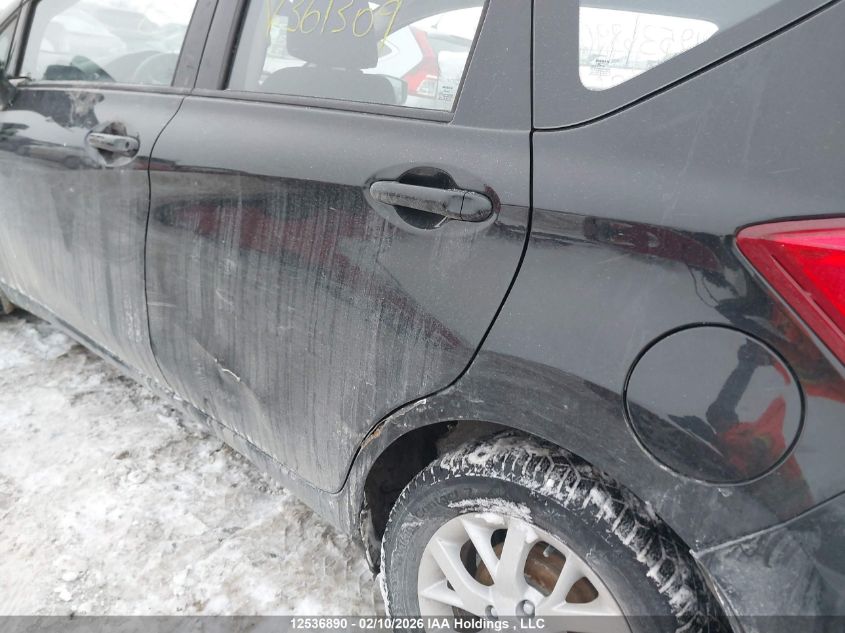 2018 Nissan Versa Note S/Sr/Sv VIN: 3N1CE2CPXJL361309 Lot: 12536890