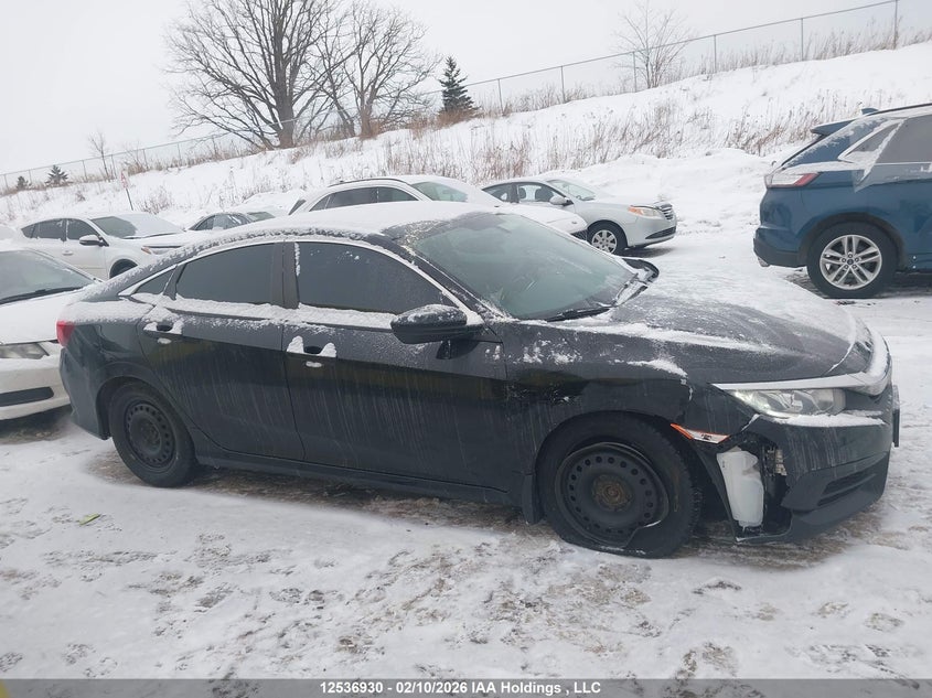2018 Honda Civic Lx VIN: 2HGFC2F58JH020348 Lot: 12536930
