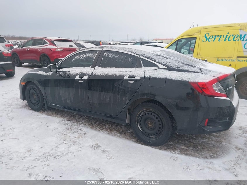 2018 Honda Civic Lx VIN: 2HGFC2F58JH020348 Lot: 12536930