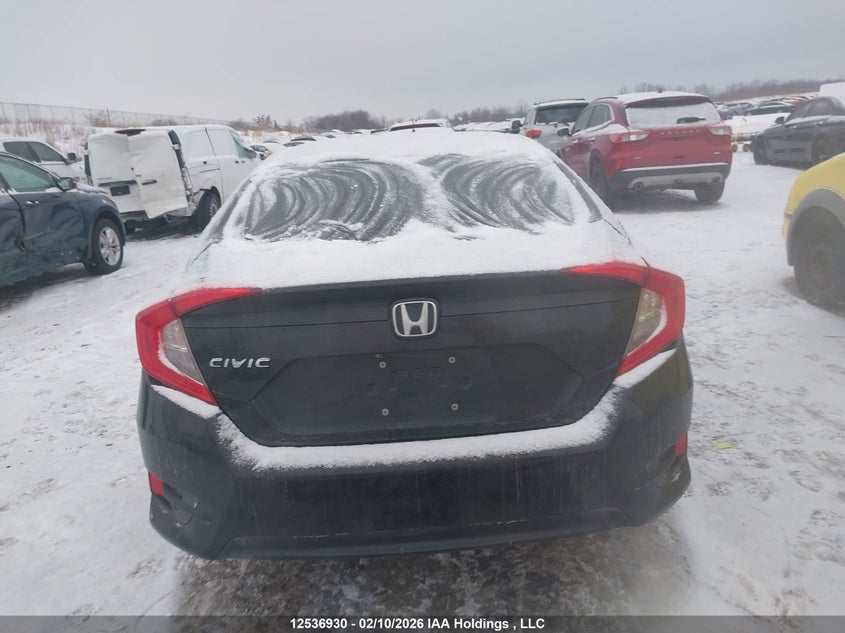 2018 Honda Civic Lx VIN: 2HGFC2F58JH020348 Lot: 12536930