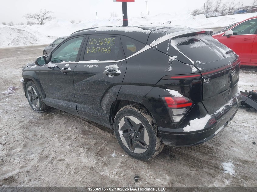 Vin: km8he3a63ru007048, lot: 2927650, hyundai kona 20243