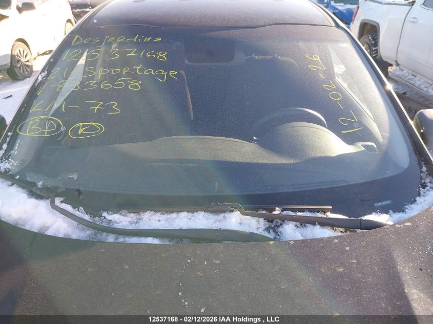 2021 Kia Sportage Lx VIN: KNDPMCACXM7893658 Lot: 12537168