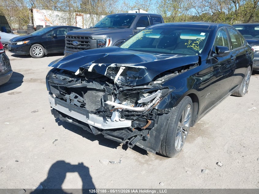Vin: kmhgn4jf4hu190962, lot: 2927874, genesis g80 5.0 ultimate 20172