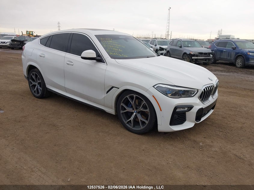 2021 BMW X6 VIN 5UXCY6C09M9E39107