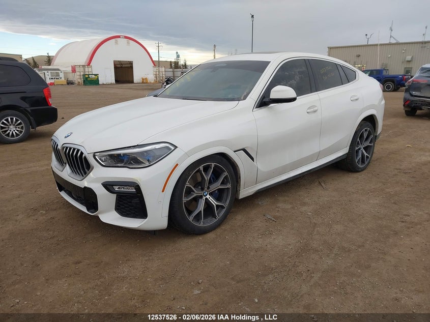 2021 BMW X6, Theft Recovery, IAAI, VIN 5UXCY6C09M9E39107 — photo 2