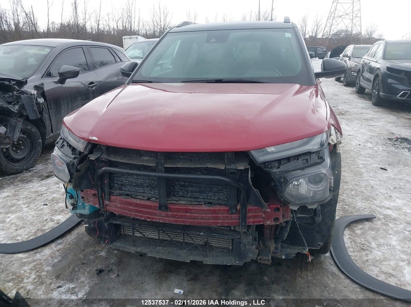 2021 Chevrolet Trailblazer Rs VIN: KL79MUSL6MB056879 Lot: 12537537